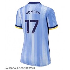 Tottenham Hotspur Cristian Romero #17 Vieraspaita Naisten 2024-25 Lyhythihainen